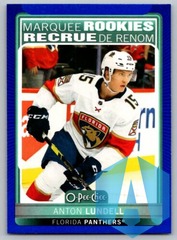 2021-22 Series 2 O-Pee-Chee Update Blue Border Rookies #620 Anton Lundell